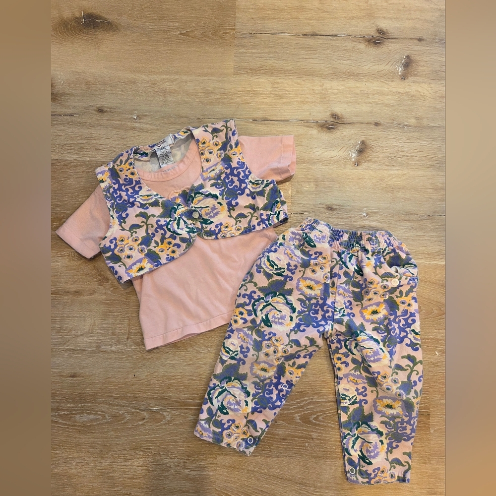 VINTAGE TODDLER set Size 24 Months